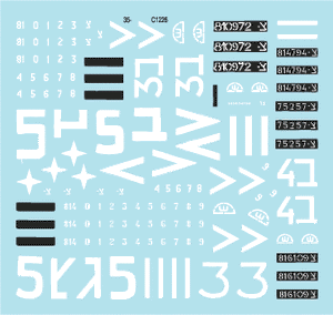 Star Decals 35-C1226 Israeli AFVs 9 1/35 – Bild 3
