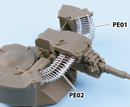 AFV Club AG35059 Ammo Feed Chute PE For Wiesel 1A1/A3 Mk20 1/35 – Bild 3