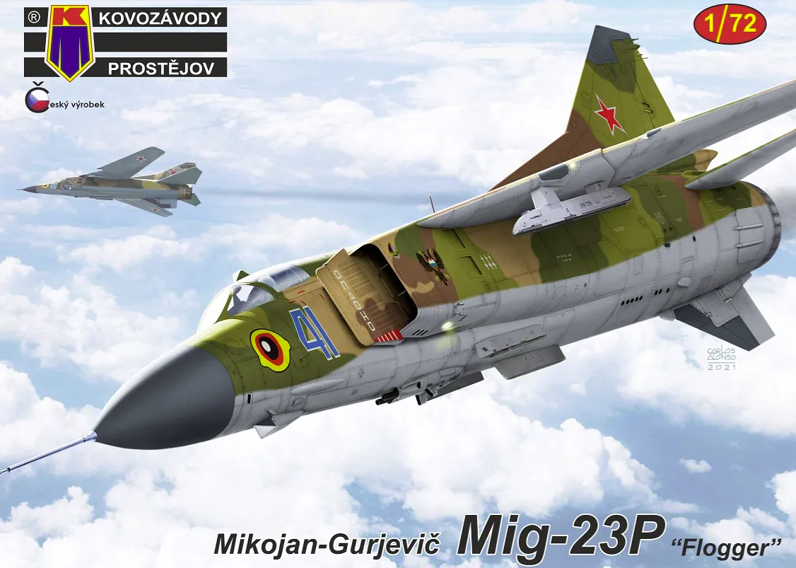 Kovozavody Prostejov KPM0286 MiG-23P “Flogger” 1/72
