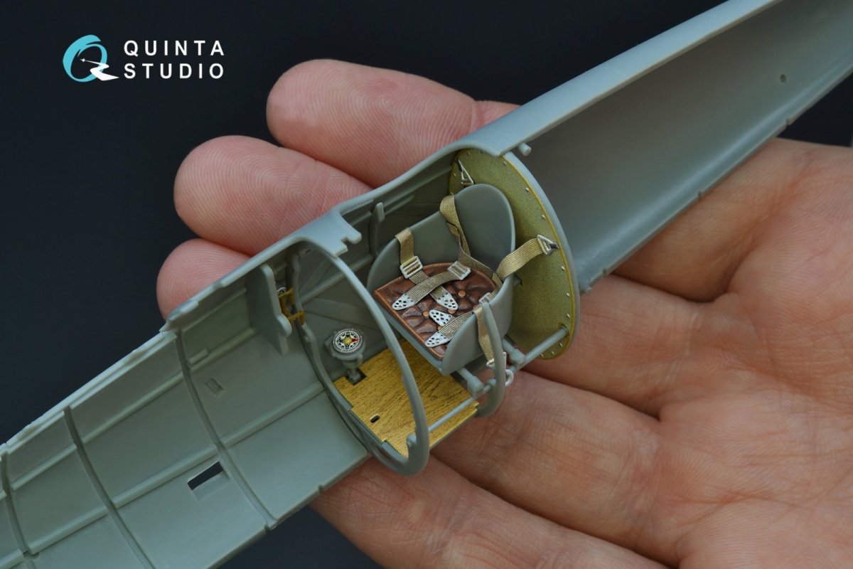 Quinta Studio QD32085 Albatros DV 3D-Printed &amp;amp; colored Interior on decal paper (Wingnut Wings) 1/32 – obrázek 10