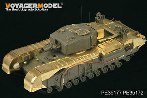 Maquette Voyager PE35177 Churchill Mk.III AVRE britannique de la Seconde Guerre mondiale pour AFV CLUB 35167 1/35 – image 3