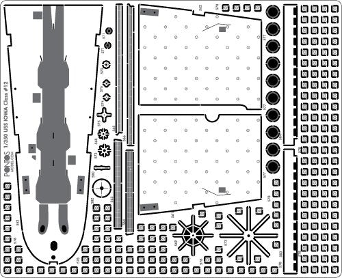 Pontos 35011F1 USS BB-63 Missouri BATTLESHIP Detail Up Set 1/350 – image 11
