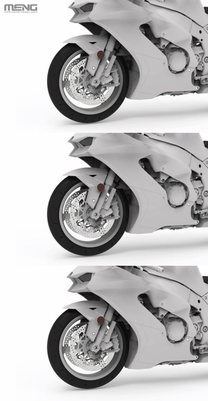 Meng Model MT-007 Kawasaki Ninja ZX-10R 1/9 – image 6