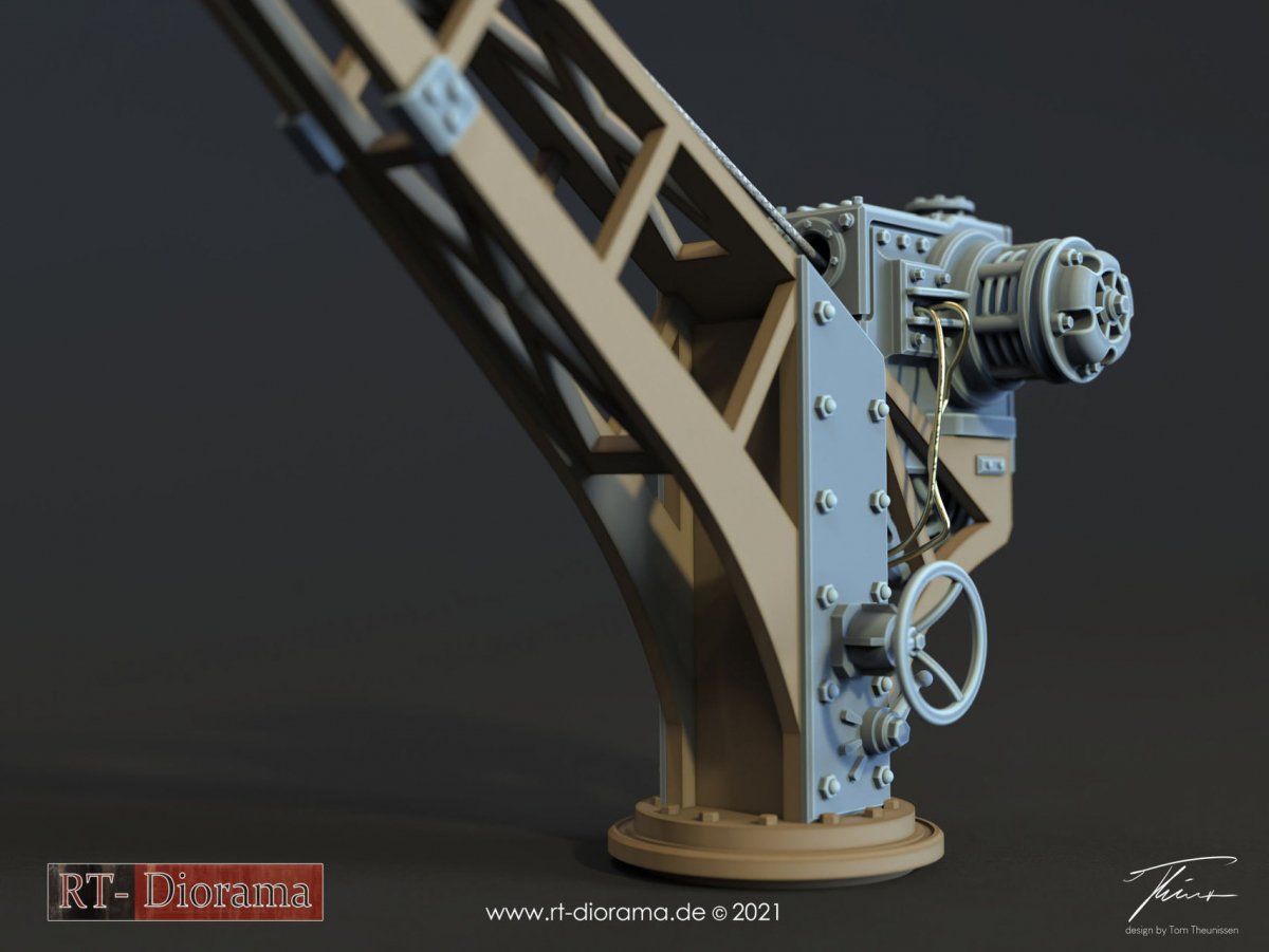 RT-Diorama 35678 4to. Electric Port Crane 1/35 – image 3