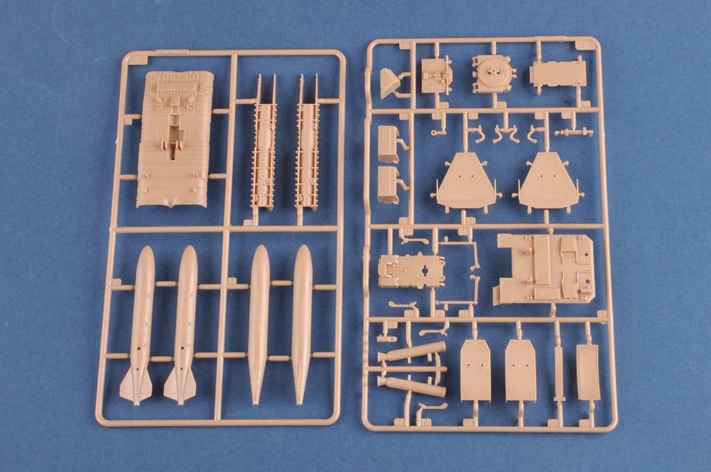 Hobby Boss 82937 Russian 4K51 Rubezh Coastal ASM with P-15 1/72 – obrázek 5
