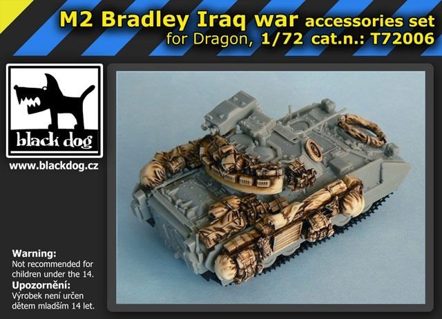 Black Dog T72006 M2 Bradley for Dragon 1/72 – zdjęcie 2