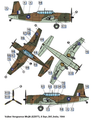 Dora Wings 72038 Vultee A-31 Vengeance 1/72 – zdjęcie 5