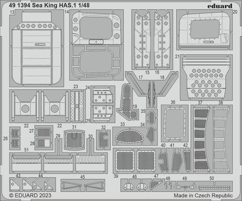 Eduard 491394 Sea King HAS.1 Airfix 1/48 – obrázek 2