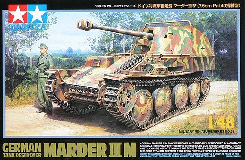 Tamiya 32568 German tank destroyer Sd.Kfz 138 Marder III Ausf.M 1/48
