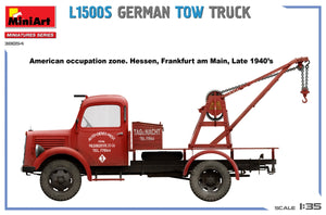 MiniArt 38054 L1500S GERMAN TOW TRUCK 1/35 – image 4