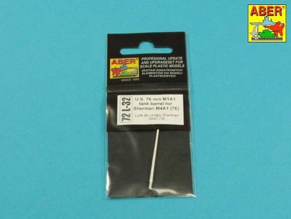 Canon Aber 72L-32 de 76 mm pour Sherman M4A1 (76) / Canon américain de 76 mm pour char Sherman M4A1 (76) à l&amp;#39;échelle 1/72 – image 5