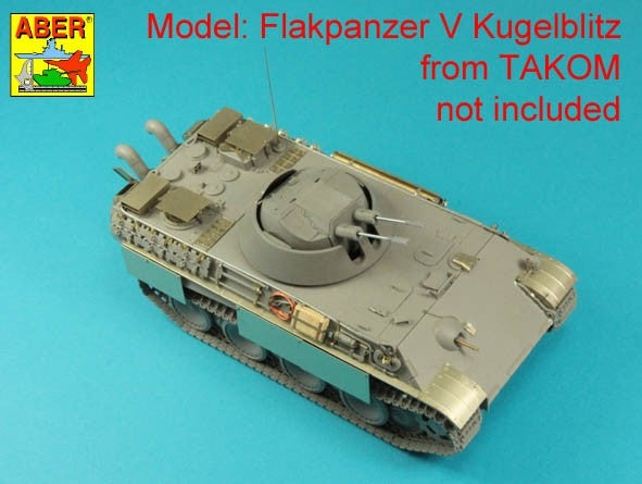 Aber 35L-342 Two German 3cm Flak 103 barrels for &amp;quot;Kugelblitz&amp;quot; tanks / Set of two 3cm Flak 103 barrels for German anti-aircraft tanks &amp;quot;Kugelblitz&amp;quot; 1/35 – imagen 10
