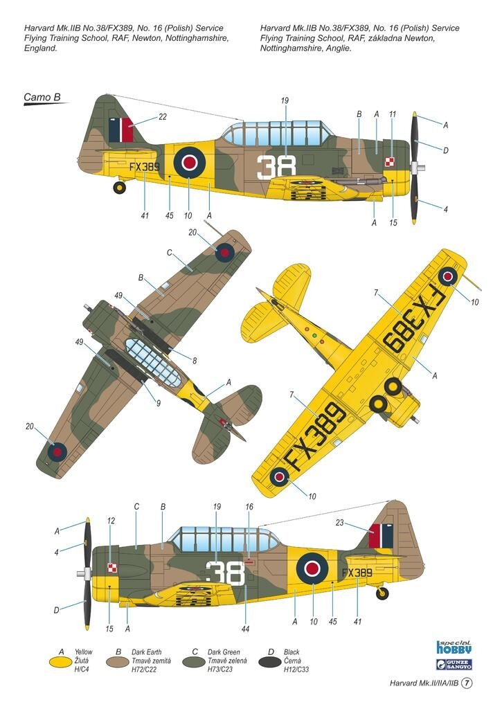 Special Hobby 72447 Harvard Mk.II/ IIA/ IIB &amp;#39;The British Commonwealth Air Training Plan&amp;#39; 1/72 – Bild 9