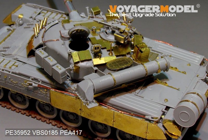 Voyager Model PEA417 Modern Russian T-80U/T-80UD Track Covers(For TRUMPETER 09525/09527) 1/35 – immagine 2