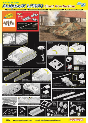 Dragon 6784 Pz.Kpfw.IV L/70(A) Final Production 1/35