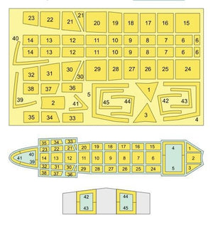 Omask 54012 Fairey Battle (pour maquettes d&amp;#39;avions classiques) 1/48 – image 2