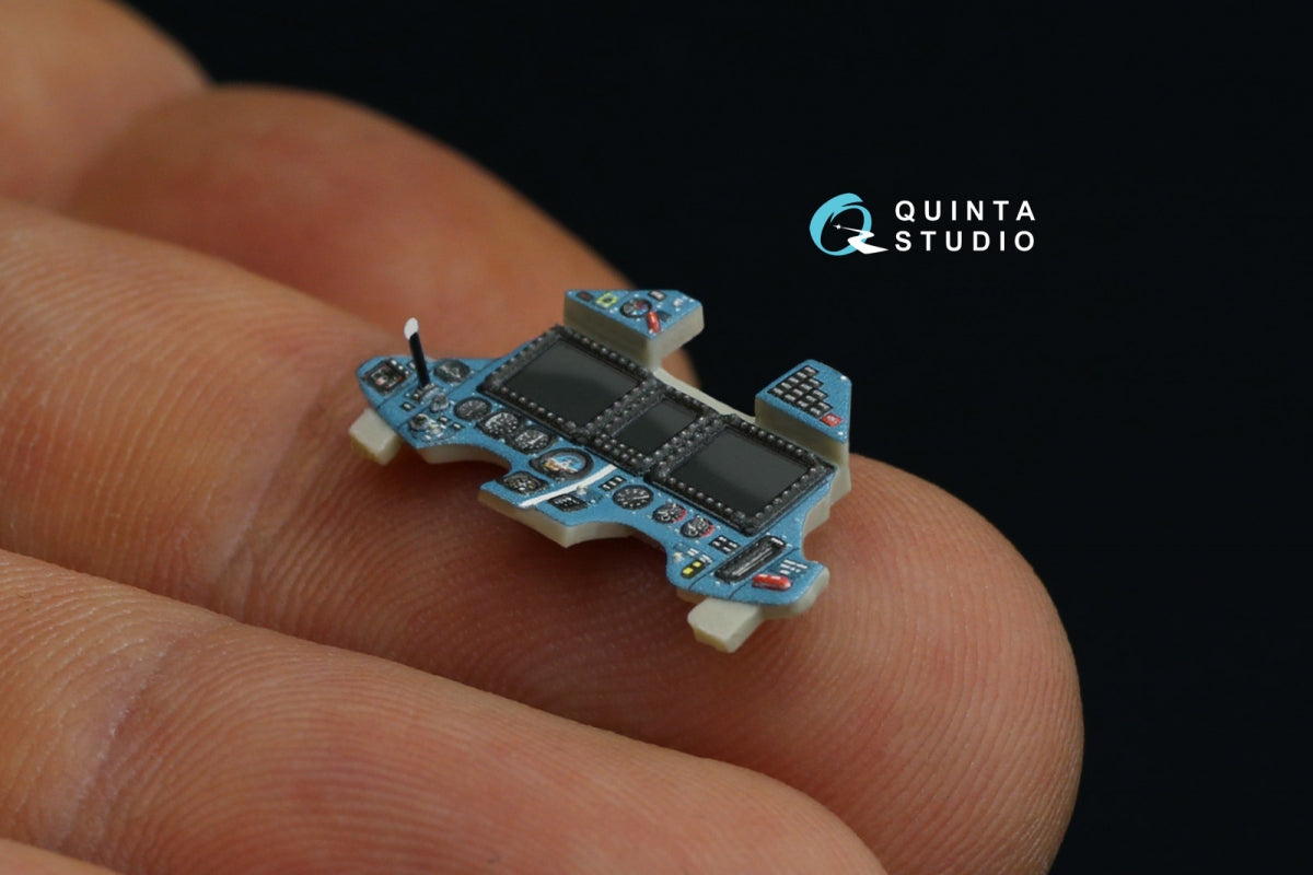 Quinta Studio QD48233 Su-27SM 3D-Printed &amp;amp; colored Interior on decal paper (KittyHawk) 1/48 – Bild 11