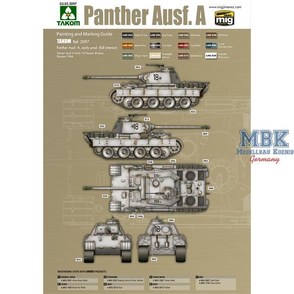 Das Werk DW35009 Panther Ausf.A early 1/35 – image 3