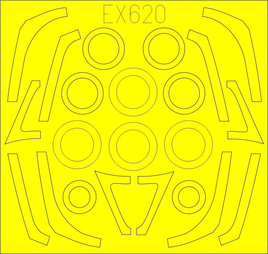 Eduard EX620 F-16C/ N TFace TAMIYA 1/48