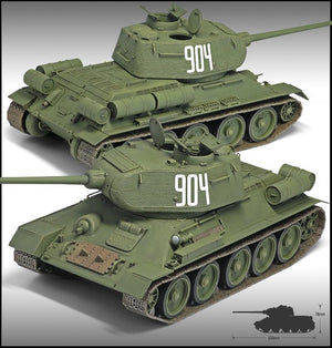 Academy 13290 T-34/85 No.112 Factory Production 1/35 – image 2