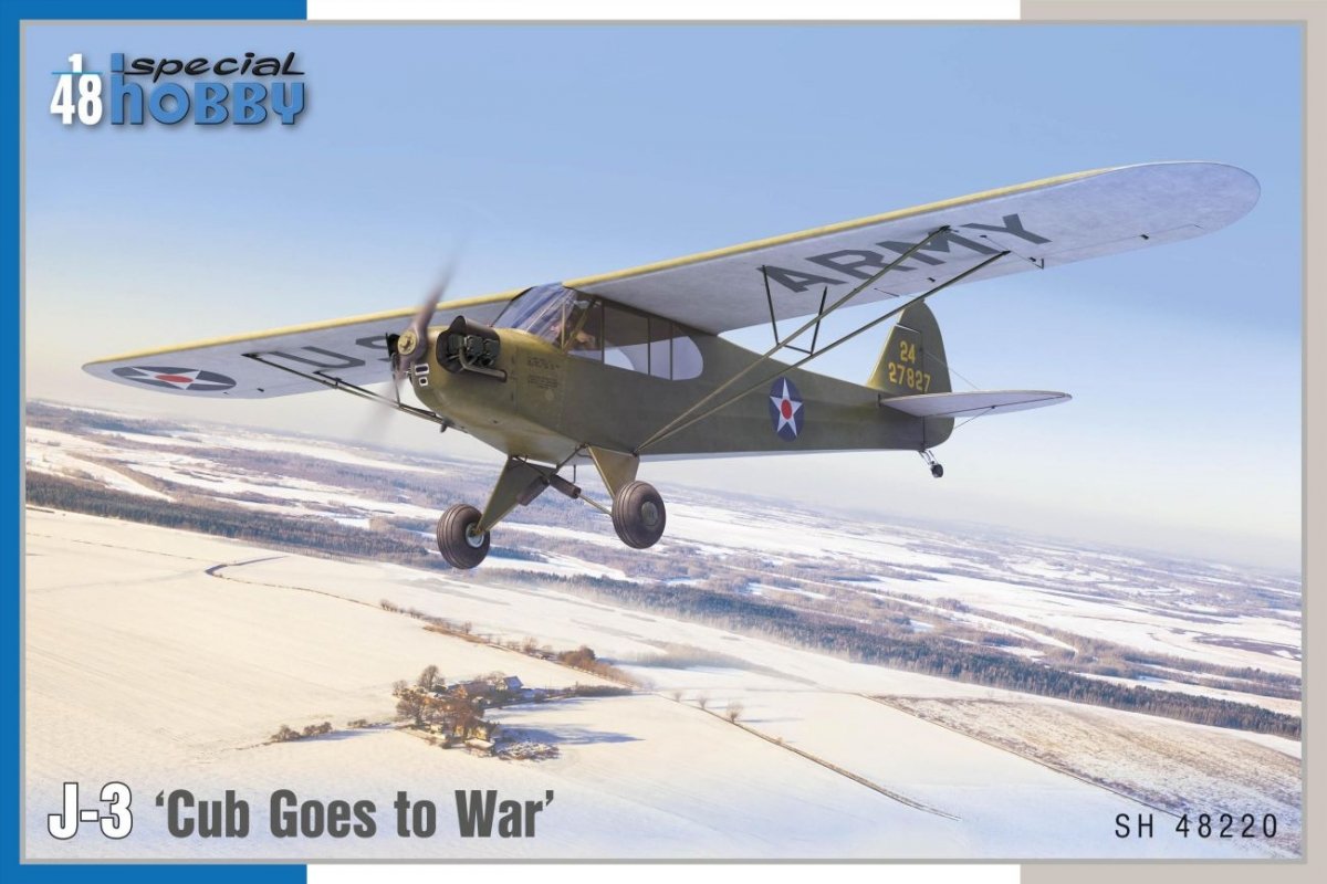 Special Hobby 48220 J-3 "Cub Goes To War" 1/48