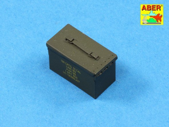 Aber 16047 50 cal. Ammunition with M2A1 box set for US M2 Machine Gun 1/16 – obrázek 9