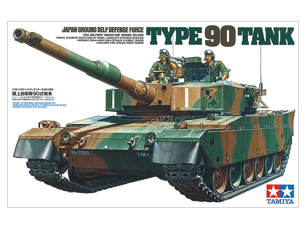 Tamiya 35208 JGSDF Type 90 Tank 1/35 – obrázek 2