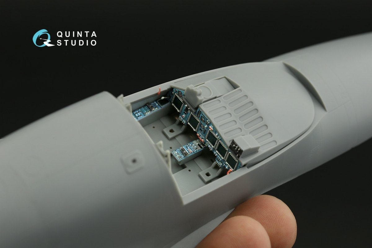 Quinta Studio QDS-48071 Su-34 3D-Printed &amp;amp; colored Interior on decal paper (HobbyBoss) (small version) 1/48 – image 8