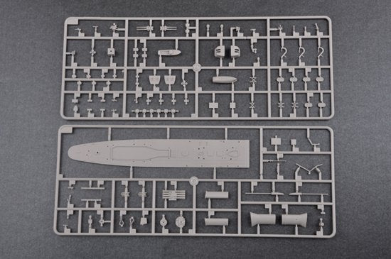 Trumpeter 05332 HMS Zulu British Tribal Class Destroyer 1941 1/350 – immagine 6