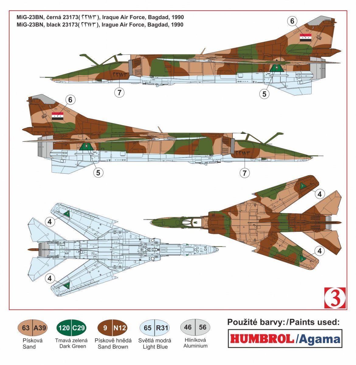Kozavody Prostejov KPM0096 MiG-23BN International 1/72 – Bild 2