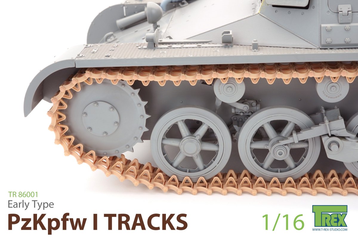 T-Rex Studio TR86001 PzKpfw I Tracks Early Type for Ausf.A only 1/16 – obrázek 2