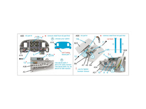 Quinta Studio QD72203 Yak-1 3D-Printed &amp;amp; colored Interior on decal paper (Zvezda) 1/72 – image 2