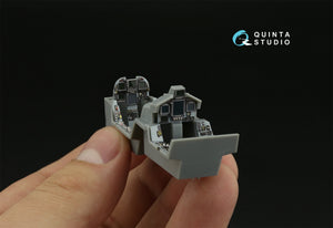 Quinta Studio QDS-48373 F/A-18F late / EA-18G 3D-Printed &amp;amp; colored Interior on decal paper (Hobby Boss) (small version) 1/48 – image 6