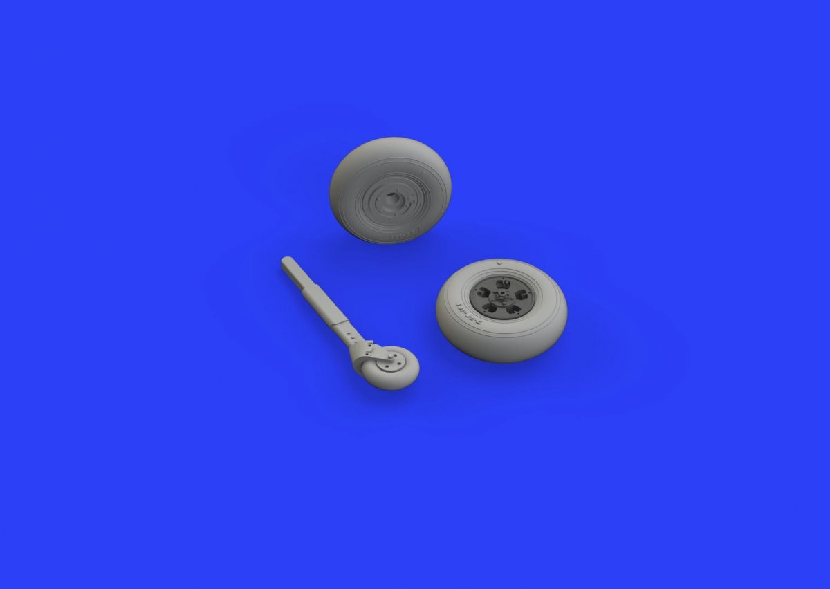 Eduard 648455 Spitfire Mk. I wheels 1/48 TAMIYA – image 3