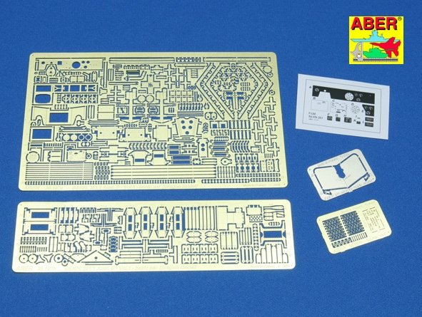 Aber 35167 Sd.Kfz.251/1 ausf.D partie 1 ensemble de base (DRA) (1/35)