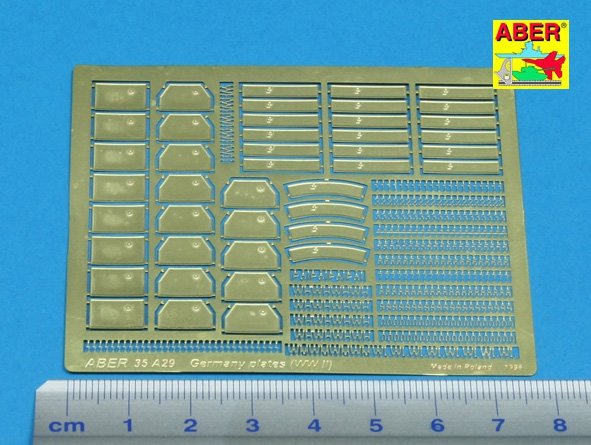 Aber 35A029 German License Plates (WWII) (1/35) – image 2