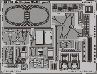 Eduard 73320 Wellington Mk. III SA 1/72 TRUMPETER – image 3