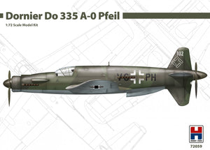 Hobby 2000 72059 Dornier Do 335 A-0 Pfeil (DRAGON + CARTOGRAF + MASKS) 1/72