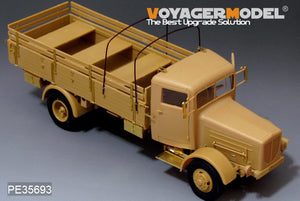 Voyager Model PE35693 WWII German Bussing Nag L4500A 4X4 Cargo Truck For AFV 35270 1/35 – Bild 7