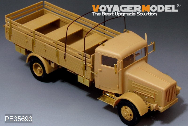 Voyager Model PE35693 WWII German Bussing Nag L4500A 4X4 Cargo Truck For AFV 35270 1/35 – Bild 7