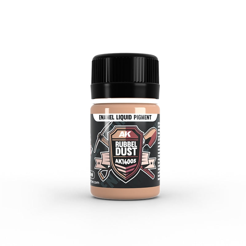 AK Interactive AK14005 RUBBLE DUST – ENAMEL LIQUID PIGMENT 35ml