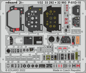 Eduard 32993 P-51D-15 interior REVELL 1/32 – image 2