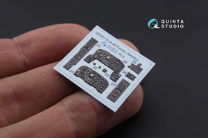 Quinta Studio QD48179 IA 58 Pucara 3D-Printed &amp;amp; colored Interior on decal paper (for Kinetic kit) 1/48 – image 3