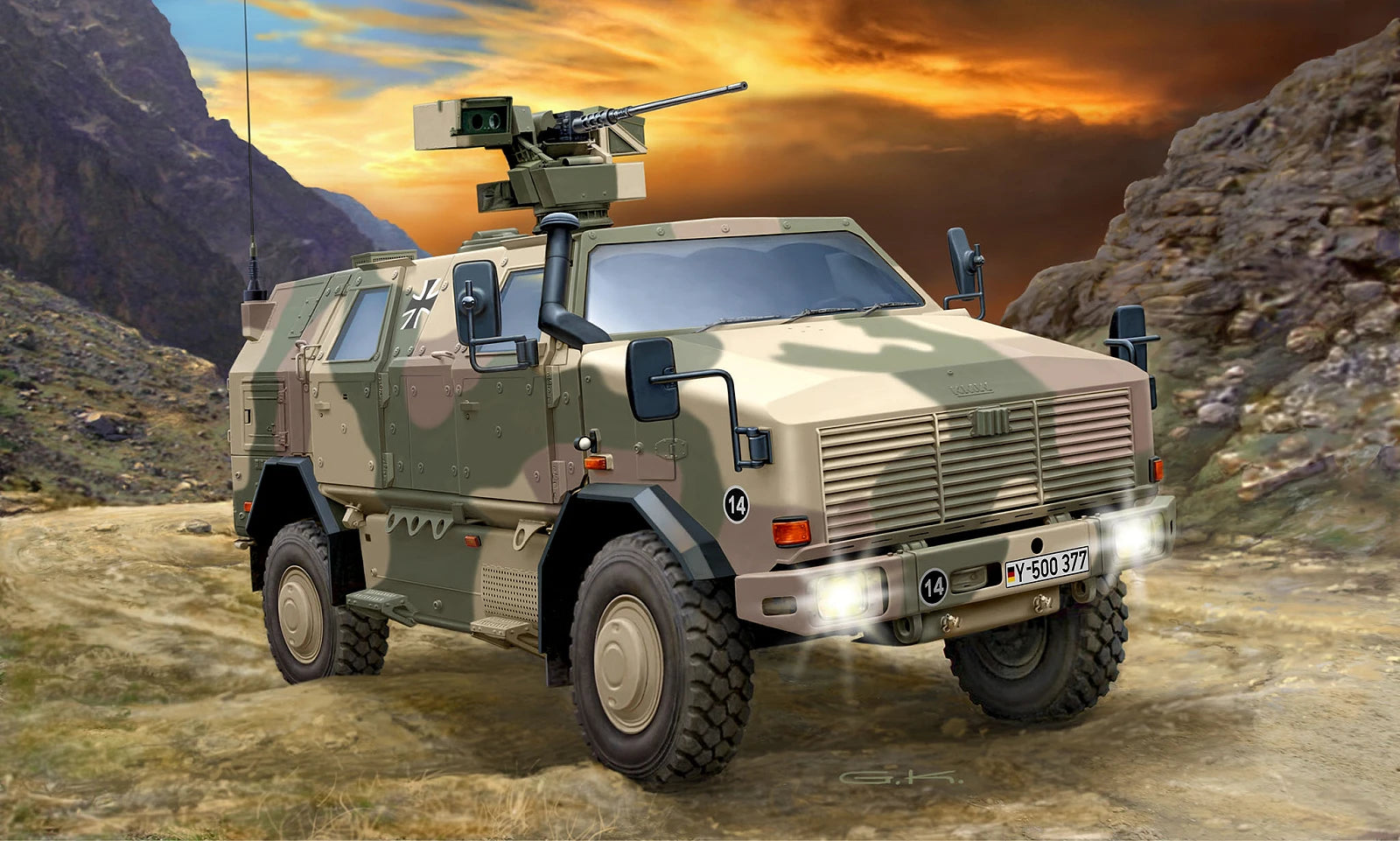 Revell 03370 Dingo 2 GE A3.3 PatSi 1/35 – image 8