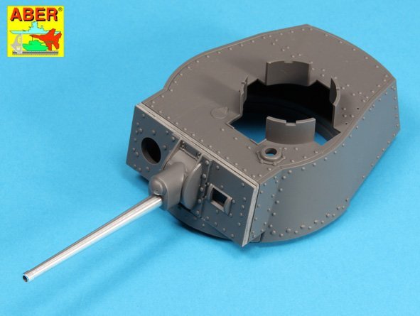 Aber 16L-07 German 3,7 cm KwK A 7 L/42 tank gun barrel for Pz.Kpfw. 38(t) 1/16 – Bild 4