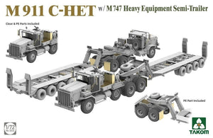 Takom 5024 M911 C-HET w/M747 Heavy Equipment Semi-Trailer 1/72 – image 2