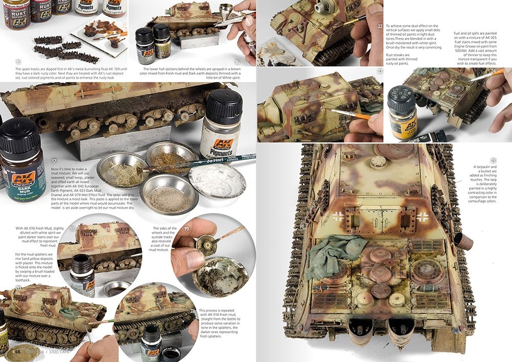 AK Interactive AK4826 TANKER 06: STEEL CATS (English) – Bild 4