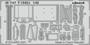 Eduard FE1147 F-104DJ for KINETIC 1/48 – image 2