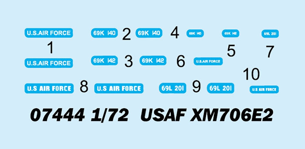Trumpeter 07444 USAF XM706E2 1/72 – Bild 4