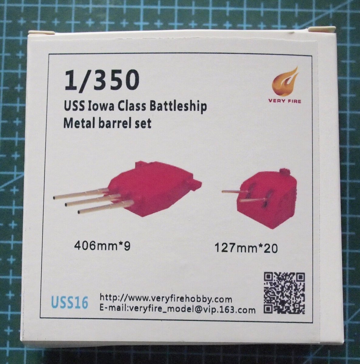 Very Fire USS16 USS IOWA Class Metal Barrel (9+20 sets) 1/350